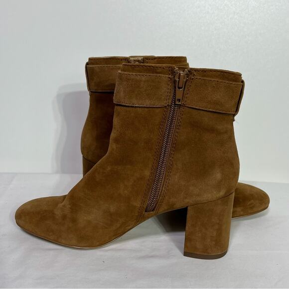 Ann Taylor Nettie Buckle Suede Boots 5 EUC - Picture 3 of 8